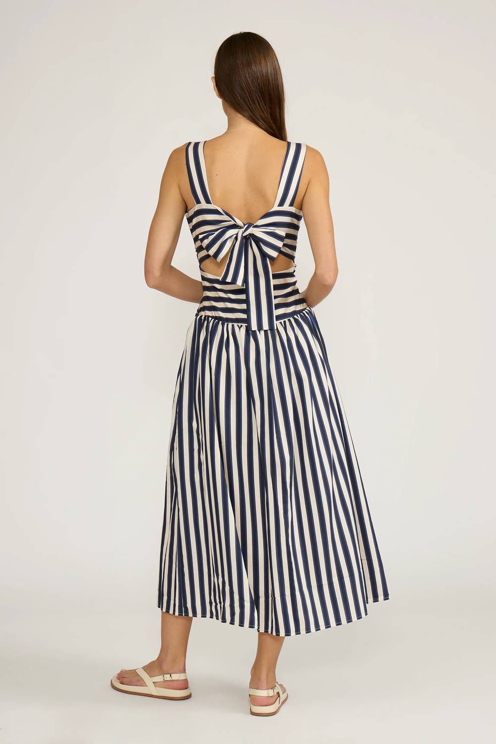 Lucy Paris - Georgie Gathered Midi Dress