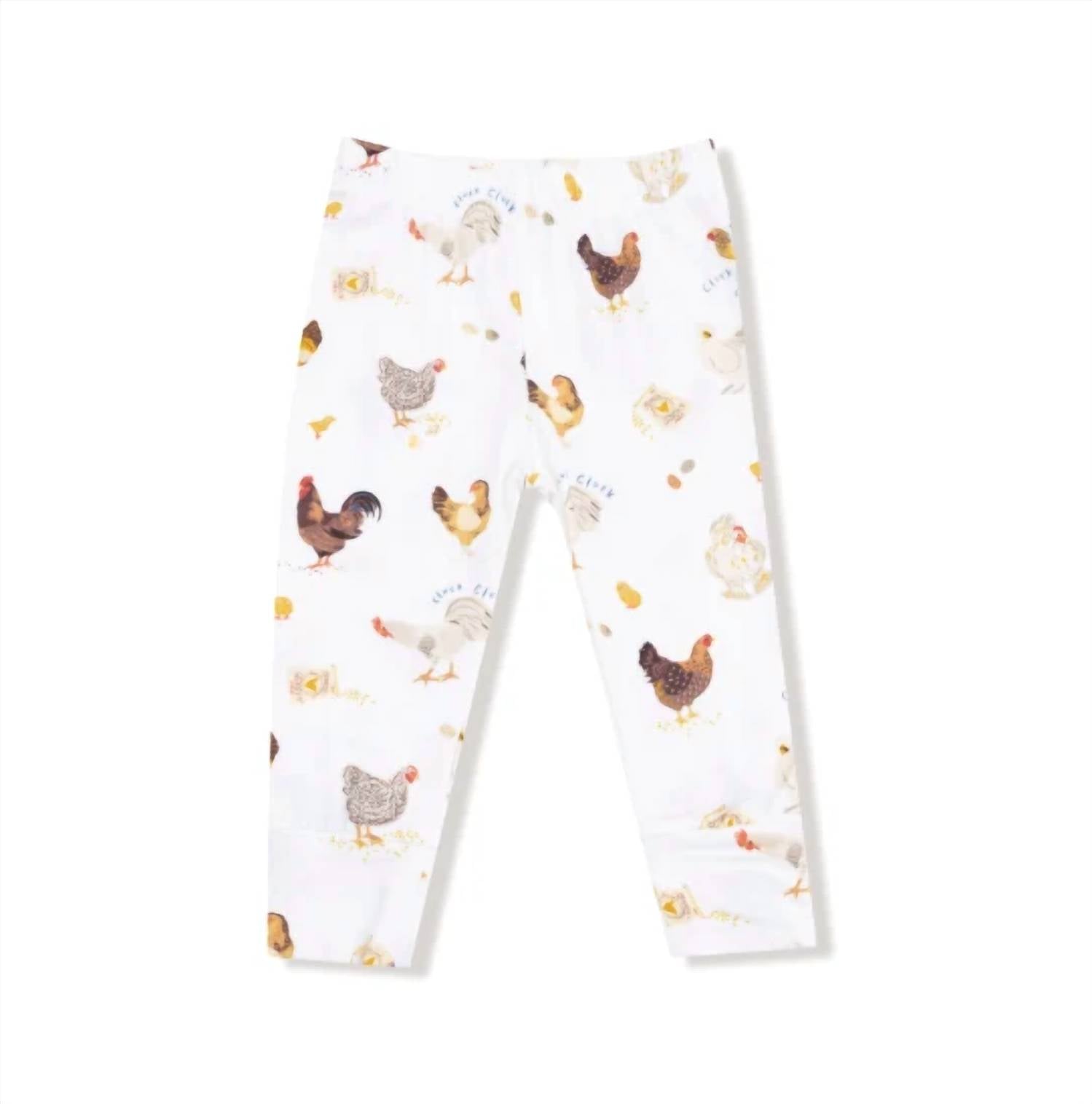 Angel Dear - Kids' Chickens Pajama Set