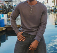 Flags & Anthem - Men's Chatsworth Soft Waffle Henley Top