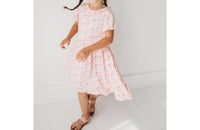 Kickee - Flutter Sleeve Twirl Dress with Pockets