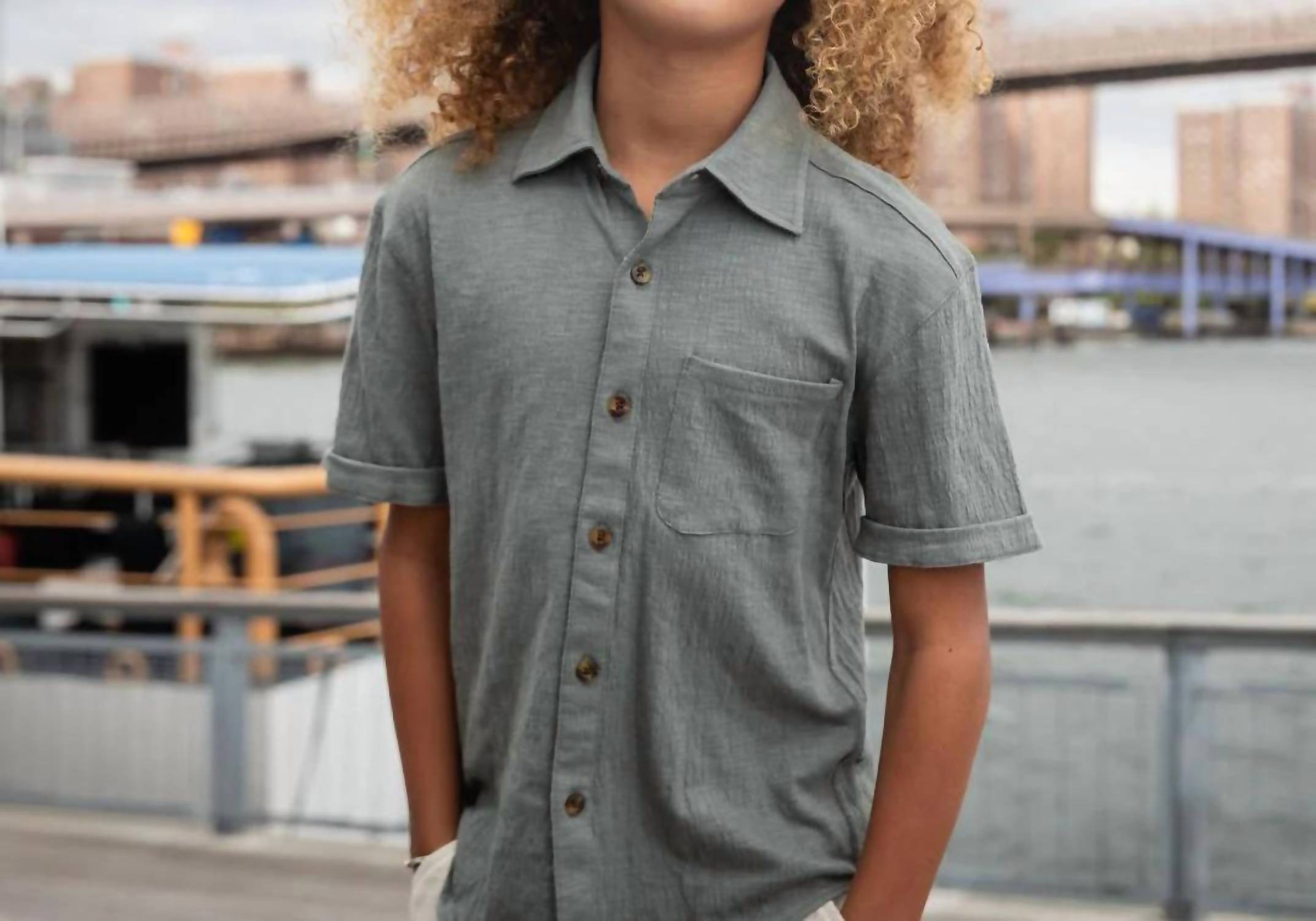 Appaman - Kid's Beach Short Sleeve Shirt