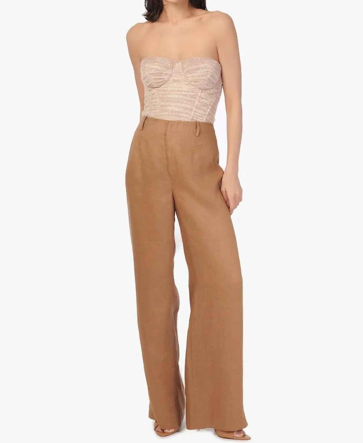 Cami Nyc - Iracemi High Rise Linen Pant
