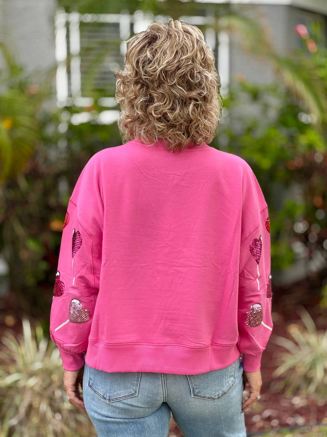 Mary Square - Millie Lollipop Sequin Sweatshirt