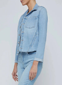 L'Agence - Janelle Slim Raw Jacket