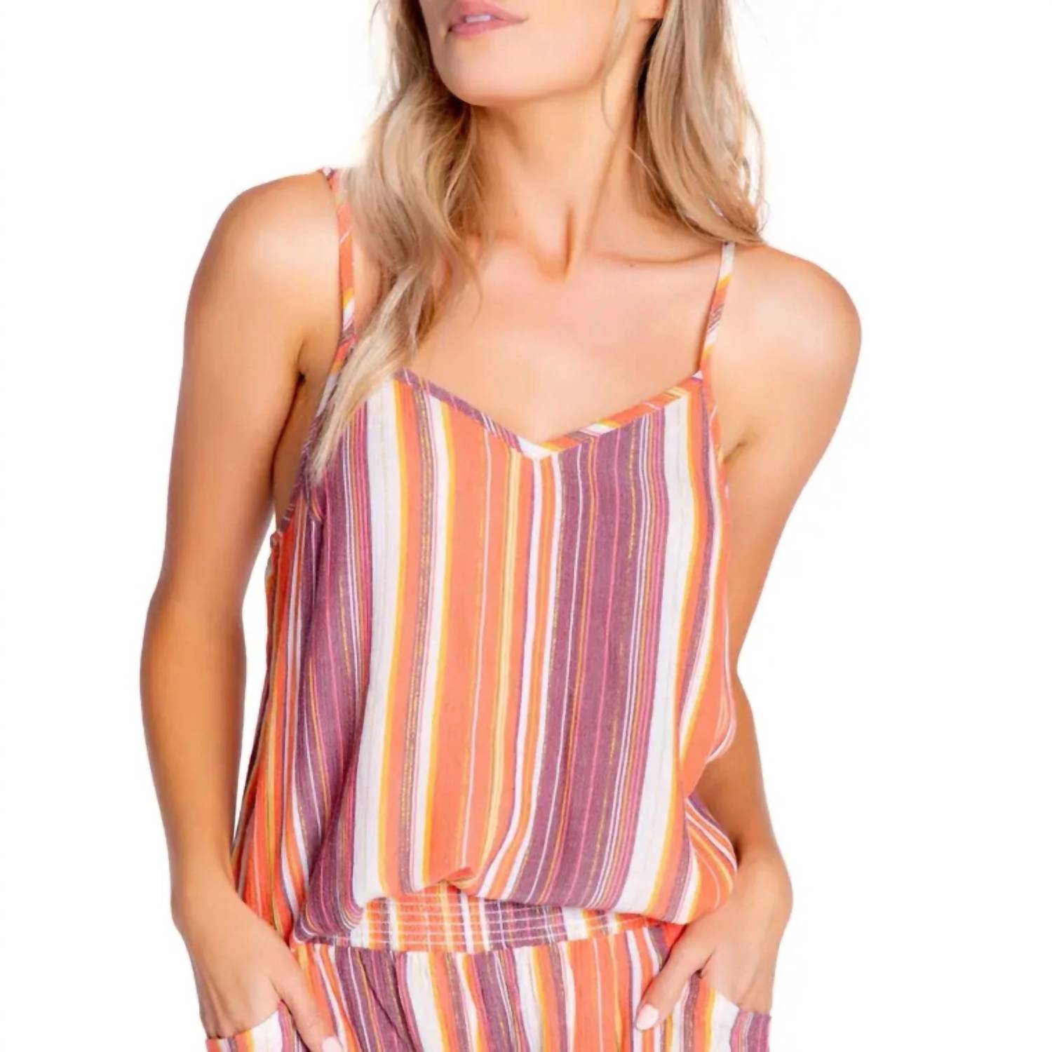 Pj Salvage - Slow Jams Stripe Tank
