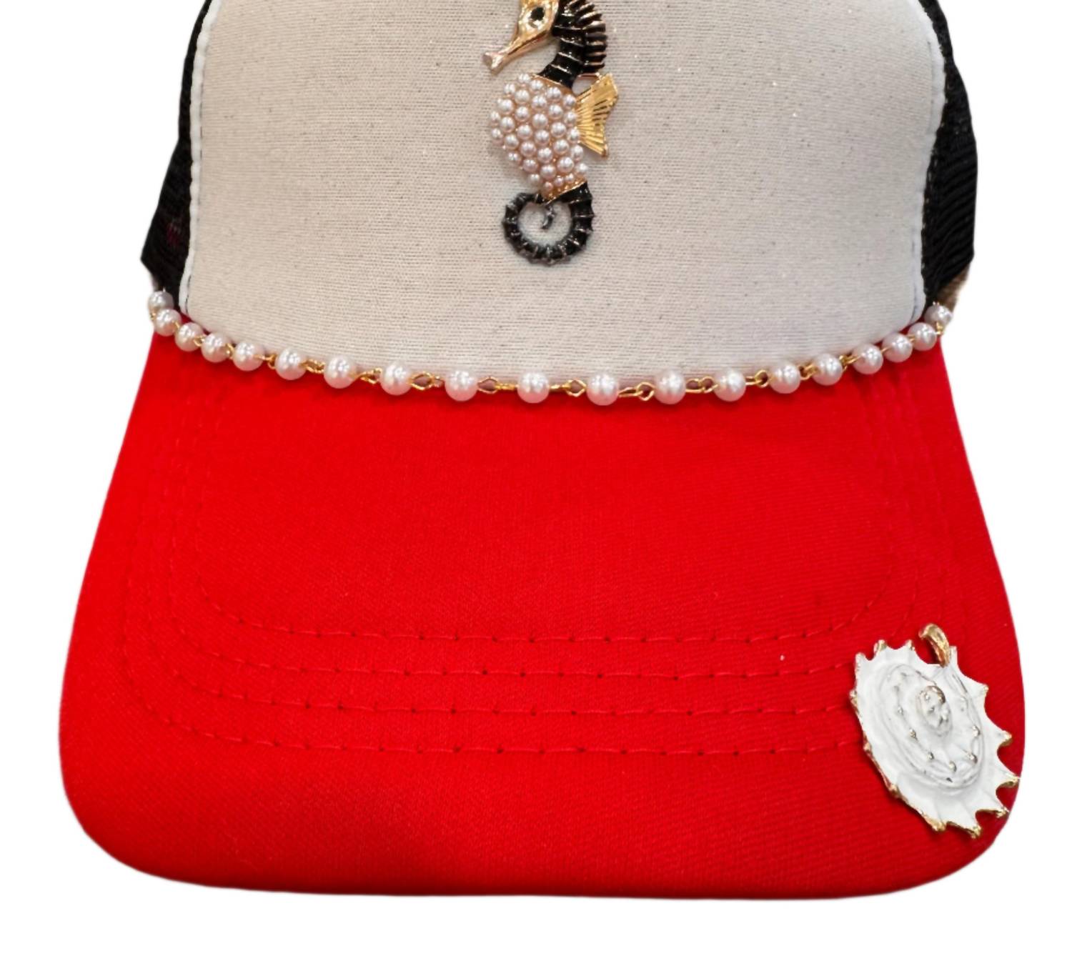 Gdg Hats - Custom Sea Horse Trucker Hat