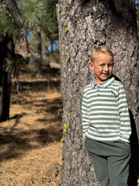 Me & Henry - Boy's Midway Long Sleeve Polo Shirt