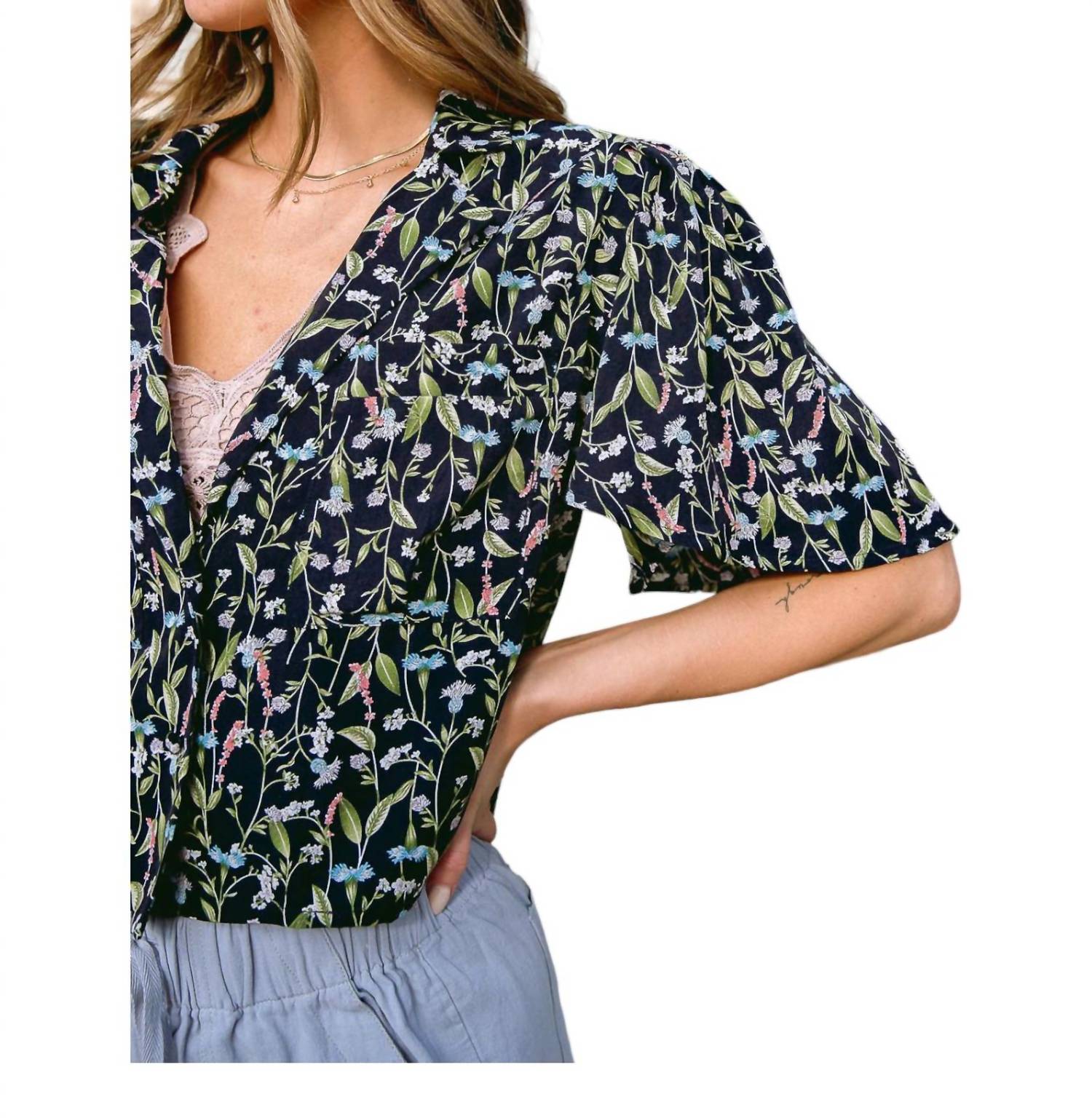 Cy Fashion - Day Lily Top