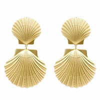 Brianna Cannon - Women's Shell Drop Earrings