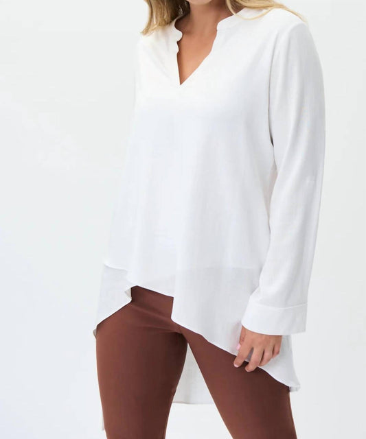 Joseph Ribkoff - Long Sleeve Tunic Top