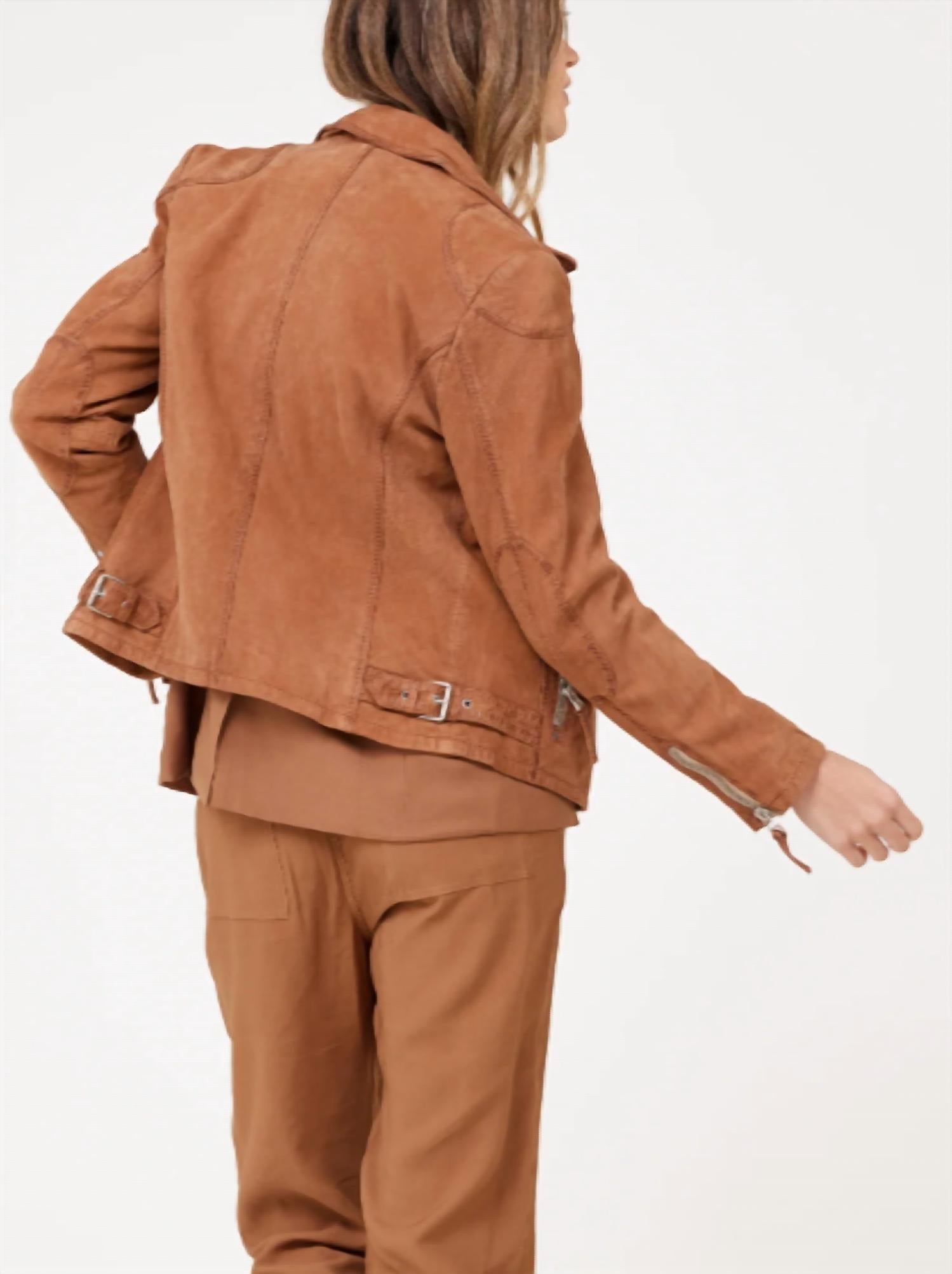Mauritius - Karyn 2 Nubuck Leather Jacket