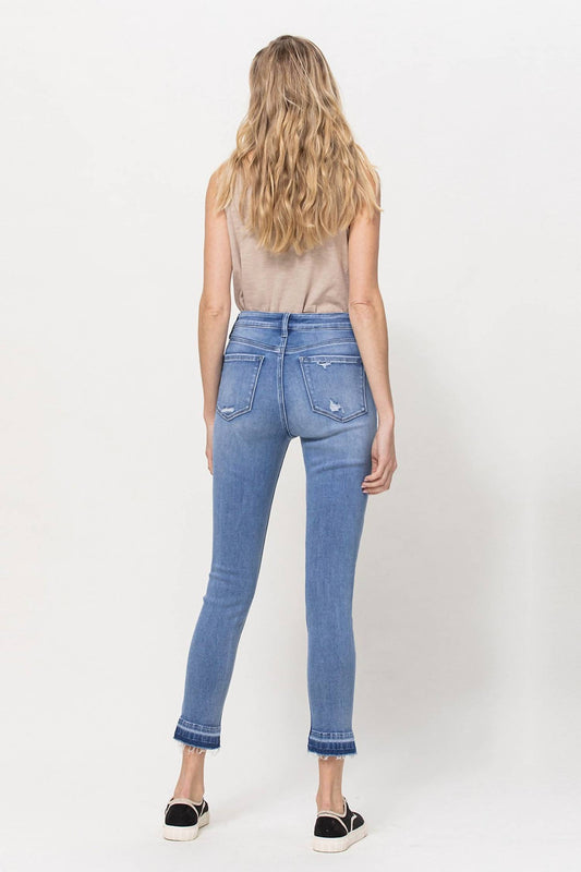 Vervet By Flying Monkey - Women's Hr Crop Skinny Jeans