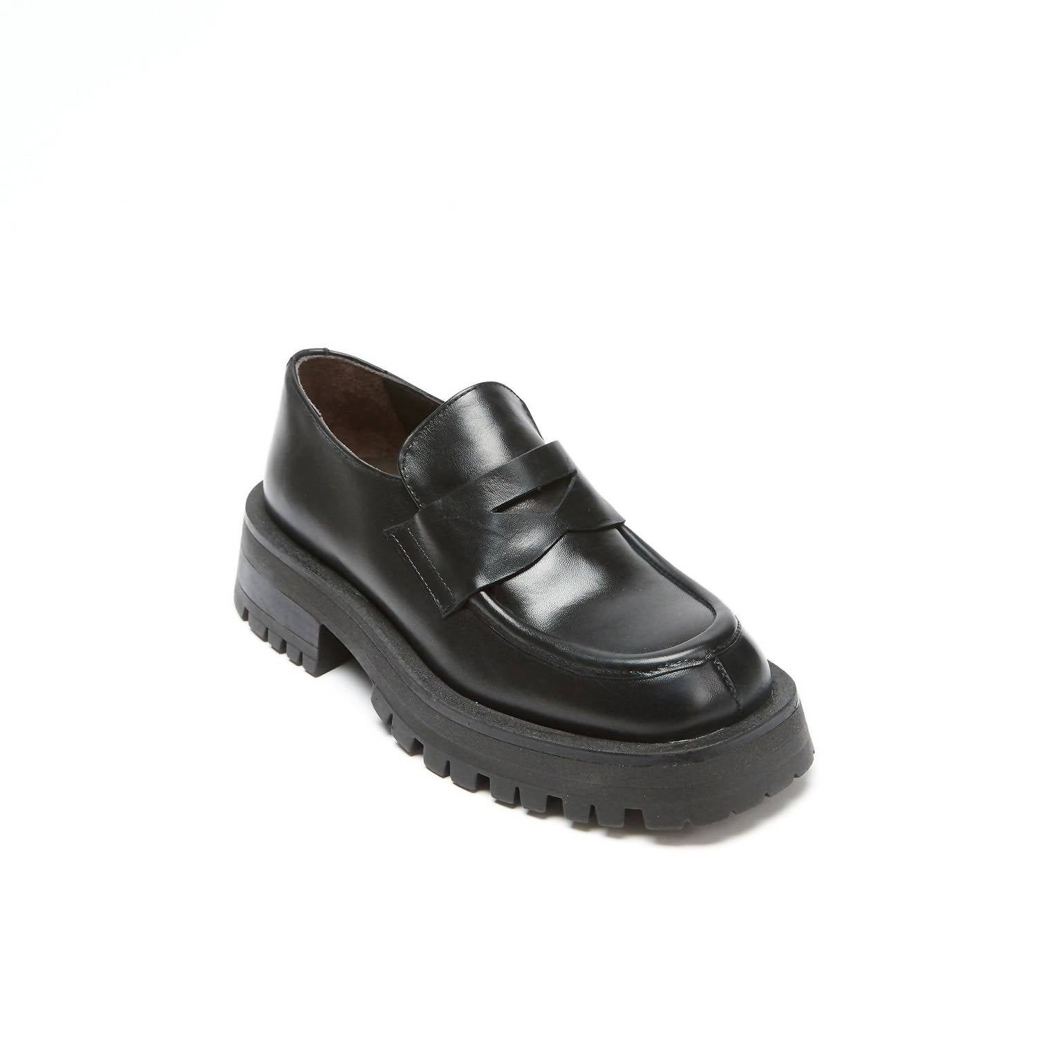 British Passport - Women's Full-Grain Calfskin Leather Penny Loafer