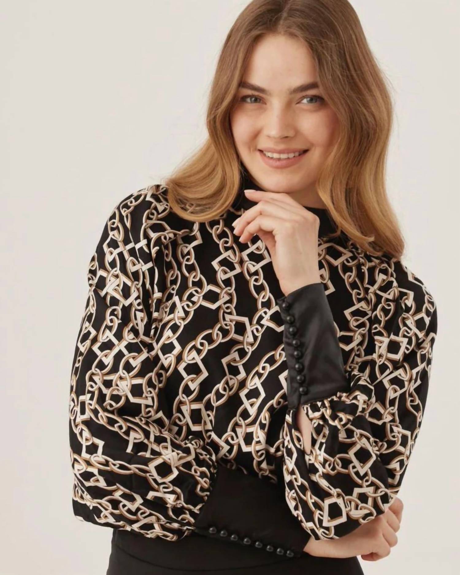 Beat - Long Sleeve Dressy Top