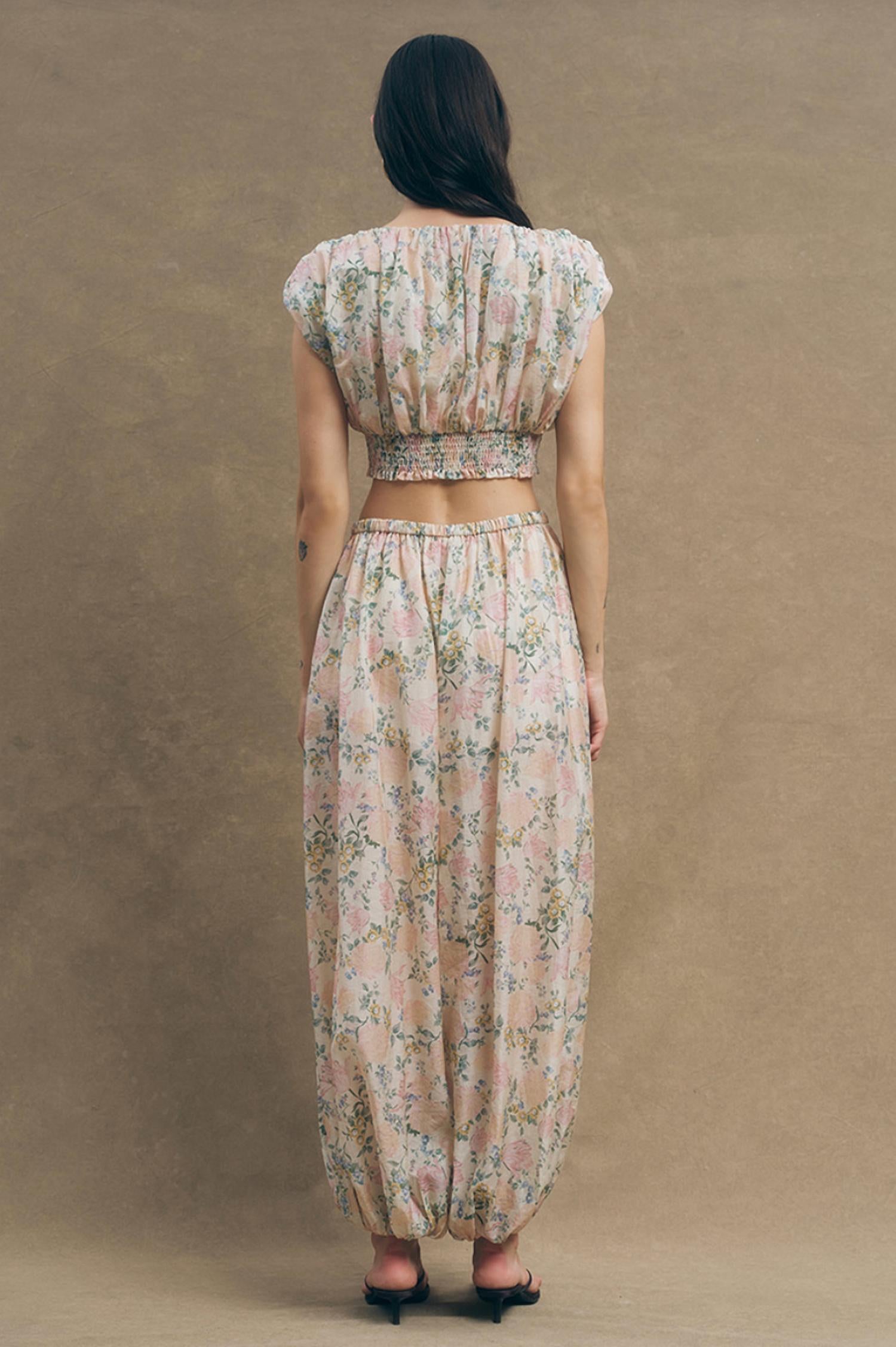 Maude Club - Talia Vintage Print Pants