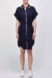 Dear John Denim - Albany Button Up Short Sleeve Dress