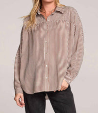 Saltwater Luxe - Isadora Button-down Top