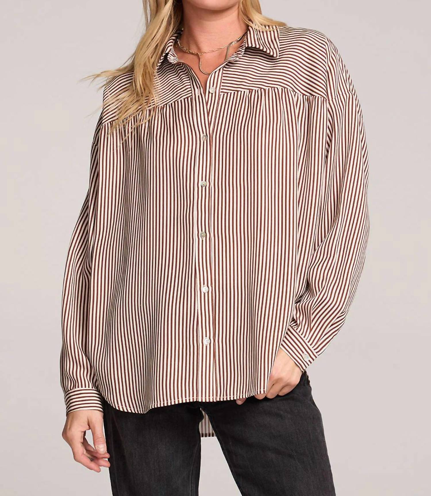 Saltwater Luxe - Isadora Button-down Top