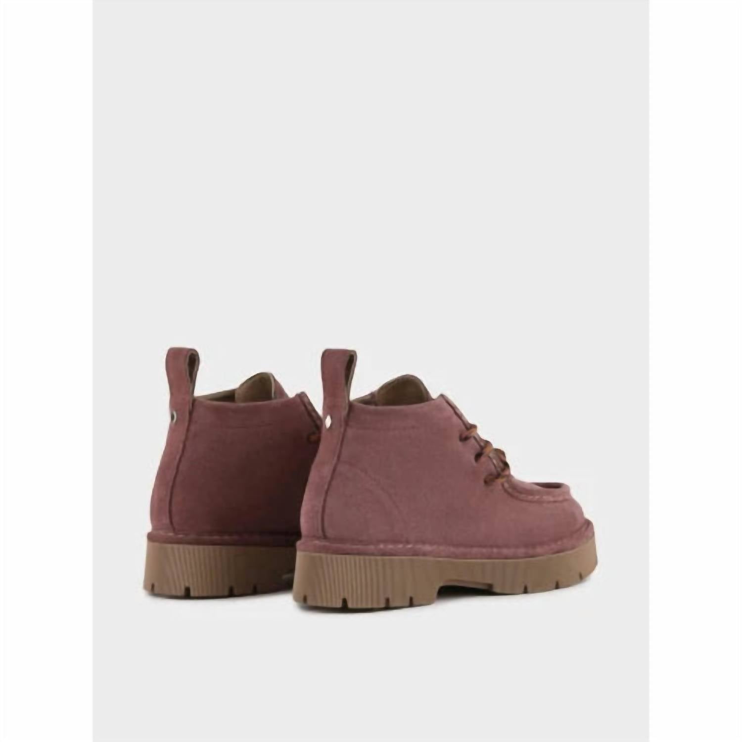 Panchic - Women's Desert Suede Shoe Boot