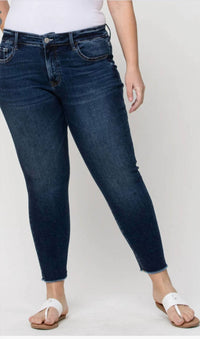 Flying Monkey - Mid Rise Raw Hem