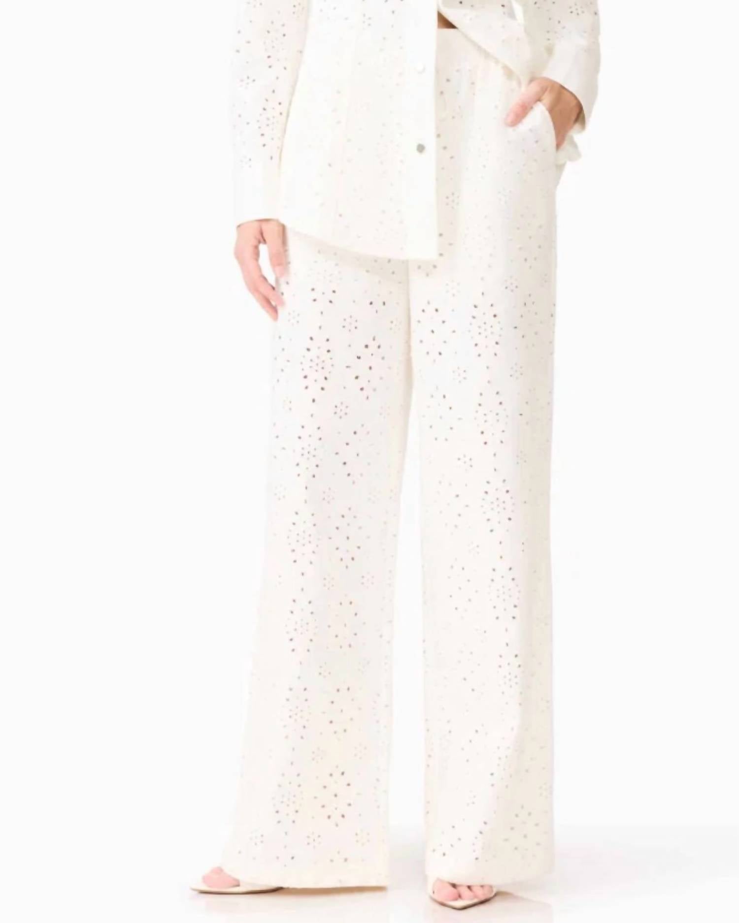 Curaae - Sierra Eyelet Pant