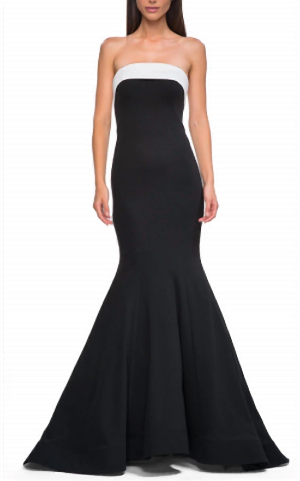 La Femme - Long Mermaid Evening Gown