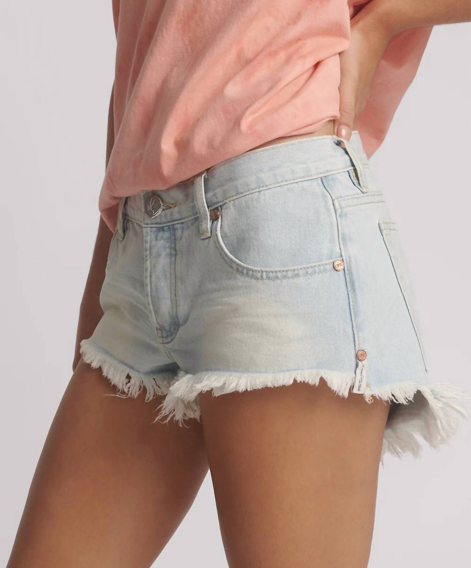 One Teaspoon - Bonitas Low Waist Denim Shorts
