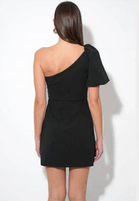 Adelyn Rae - LUVI ONE SHOULDER STRETCH MINI DRESS