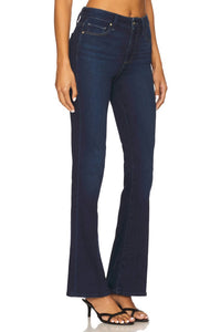 Paige High Rise Laurel Canyon Bootcut Jeans in berlin - women's jeans - detail view