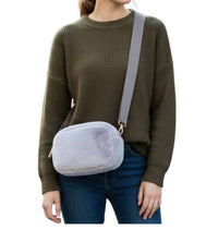 Jen & Co. - Women's Geneva Faux Fur Belt Crossbody Bag
