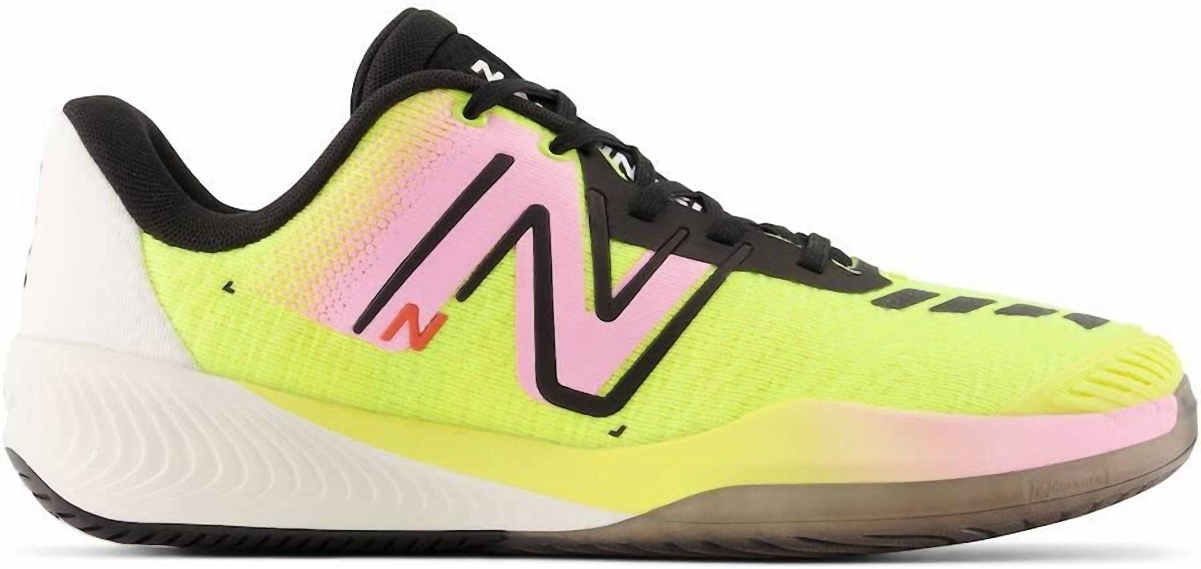 New Balance Men's Fuelcell 996 V5 Hard Court Tennis Shoe in cosmic pineapple - men's shoe - alternate view
