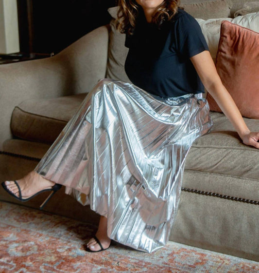 &Merci - Pleated Maxi Skirt