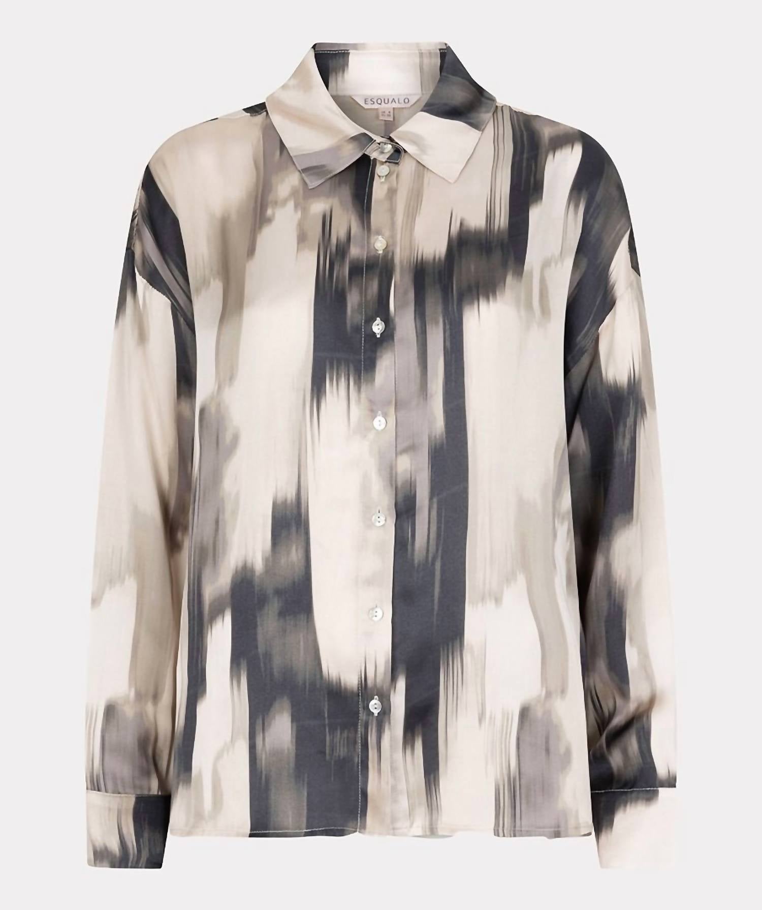 Esqualo - Long Sleeve Bow Blouse