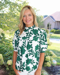 Sugarlips - Evergreen Neck Blouse
