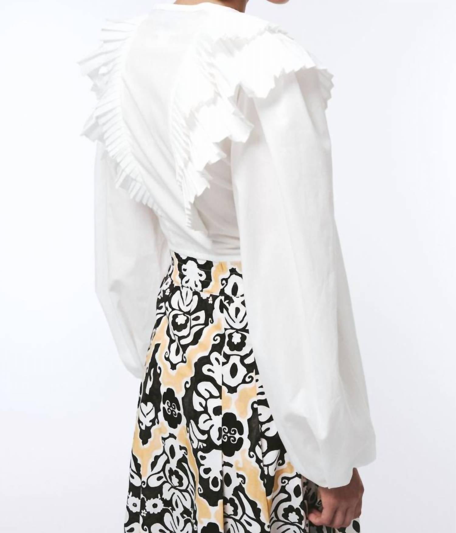 De Loreta - Aurelia Long Sleeve Blouse