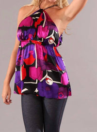 Alice And Trixie - Harlow Silk Halter Blouse