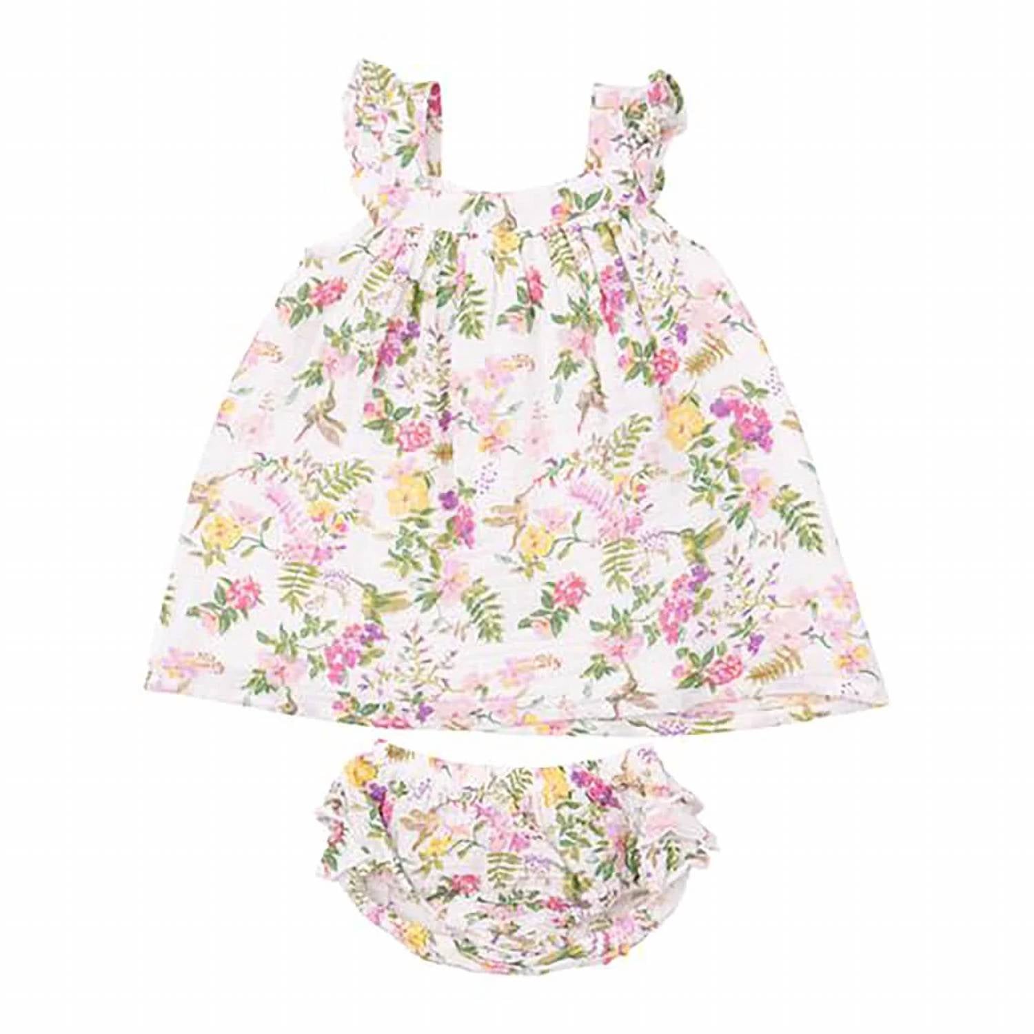 Angel Dear - Kid's Humming Birds Sun Dress