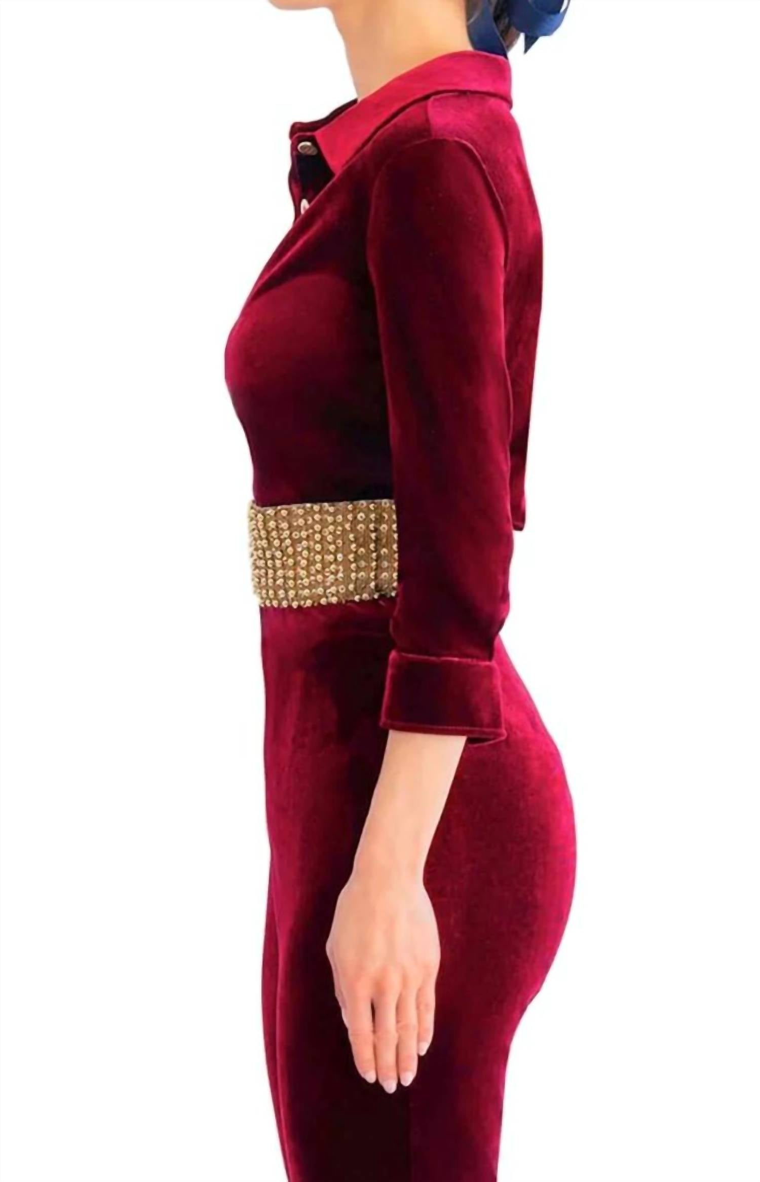 Gretchen Scott - Pop Over Silky Velvet Top