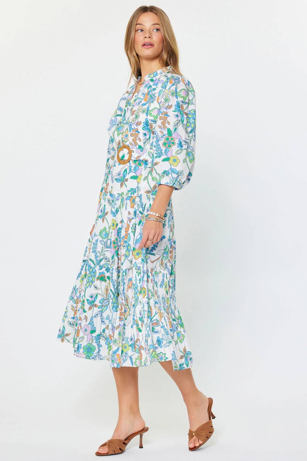 Current Air - Josie Floral Midi Dress