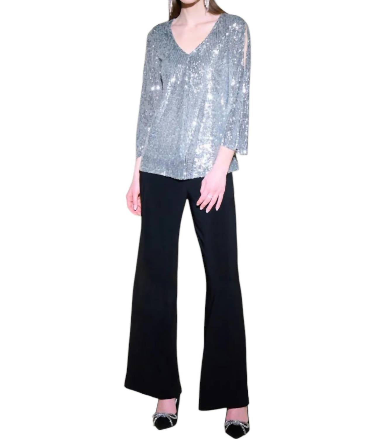 Joseph Ribkoff - SPARKLE TOP