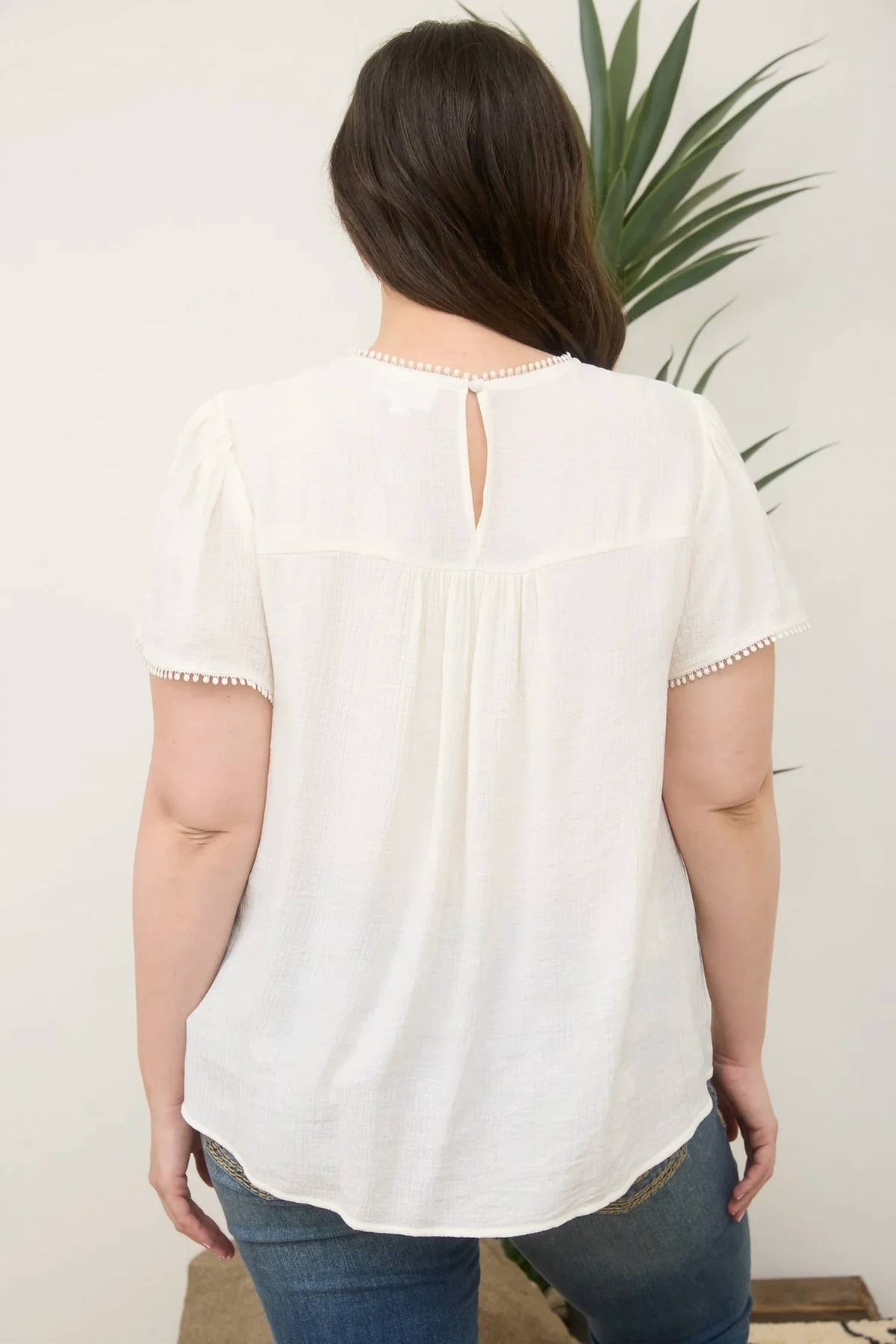 Blu Pepper - The Saffron Lace Top