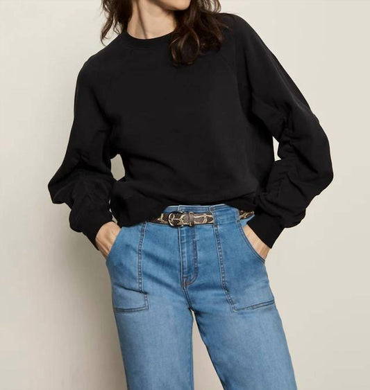 Sanctuary - Shirred Sleeve Sweatshirt