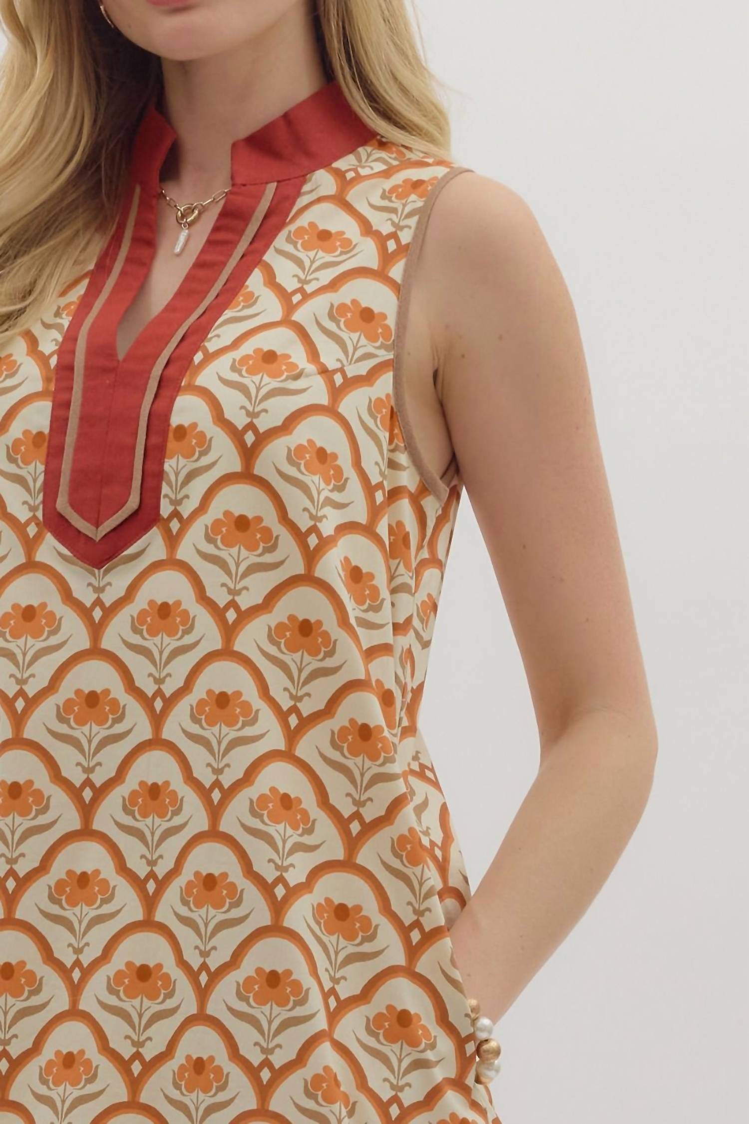 Entro - Autumn Breeze Mini Dress