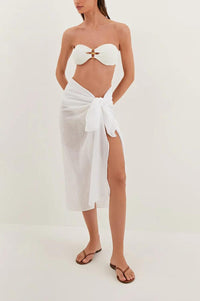 Vix - Solid Swimwear Sarong