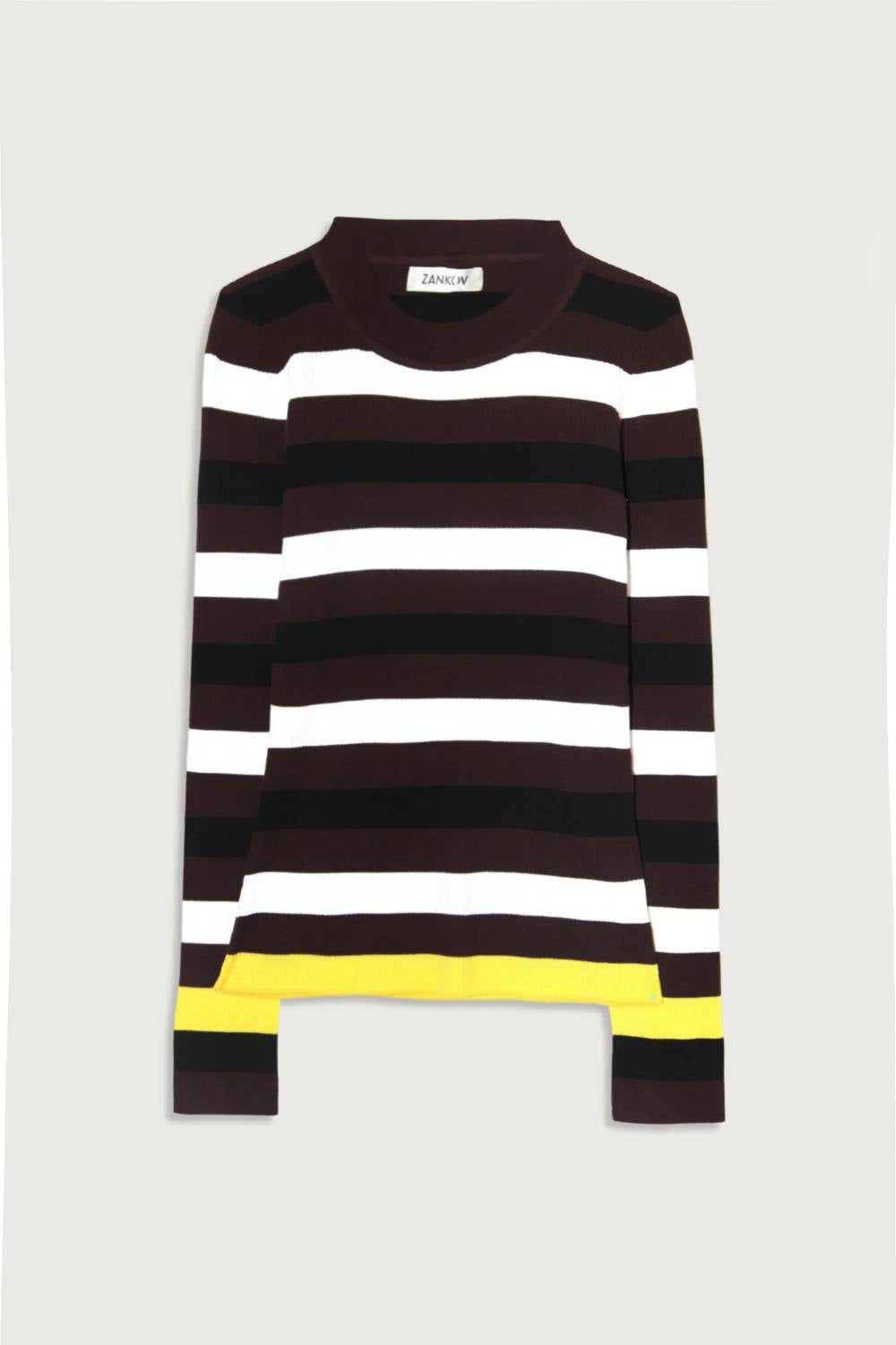 Zankov - Cadanet Merino Long Sleeve Striped Top
