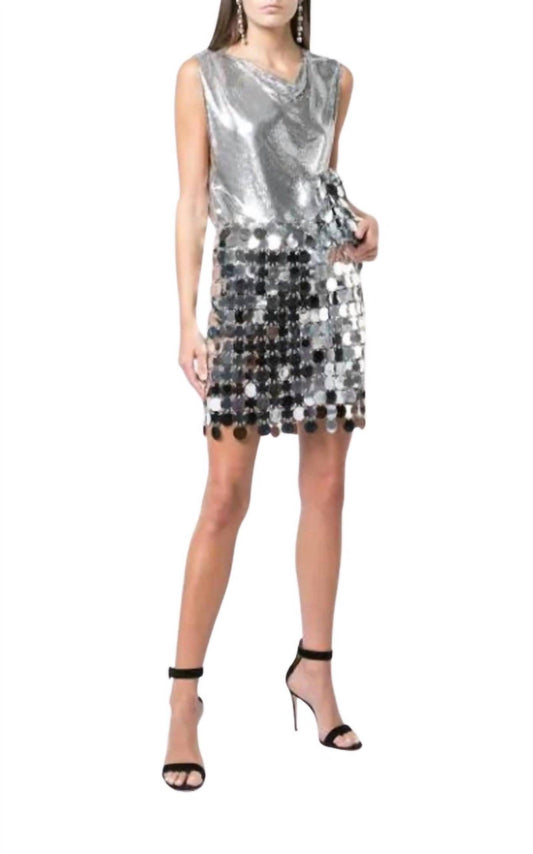 Rabanne - Sequin-embellished Mini Skirt