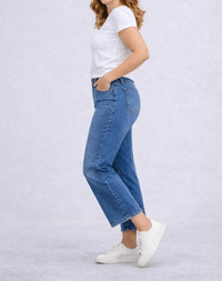 Vervet By Flying Monkey - County Line Crop Jean