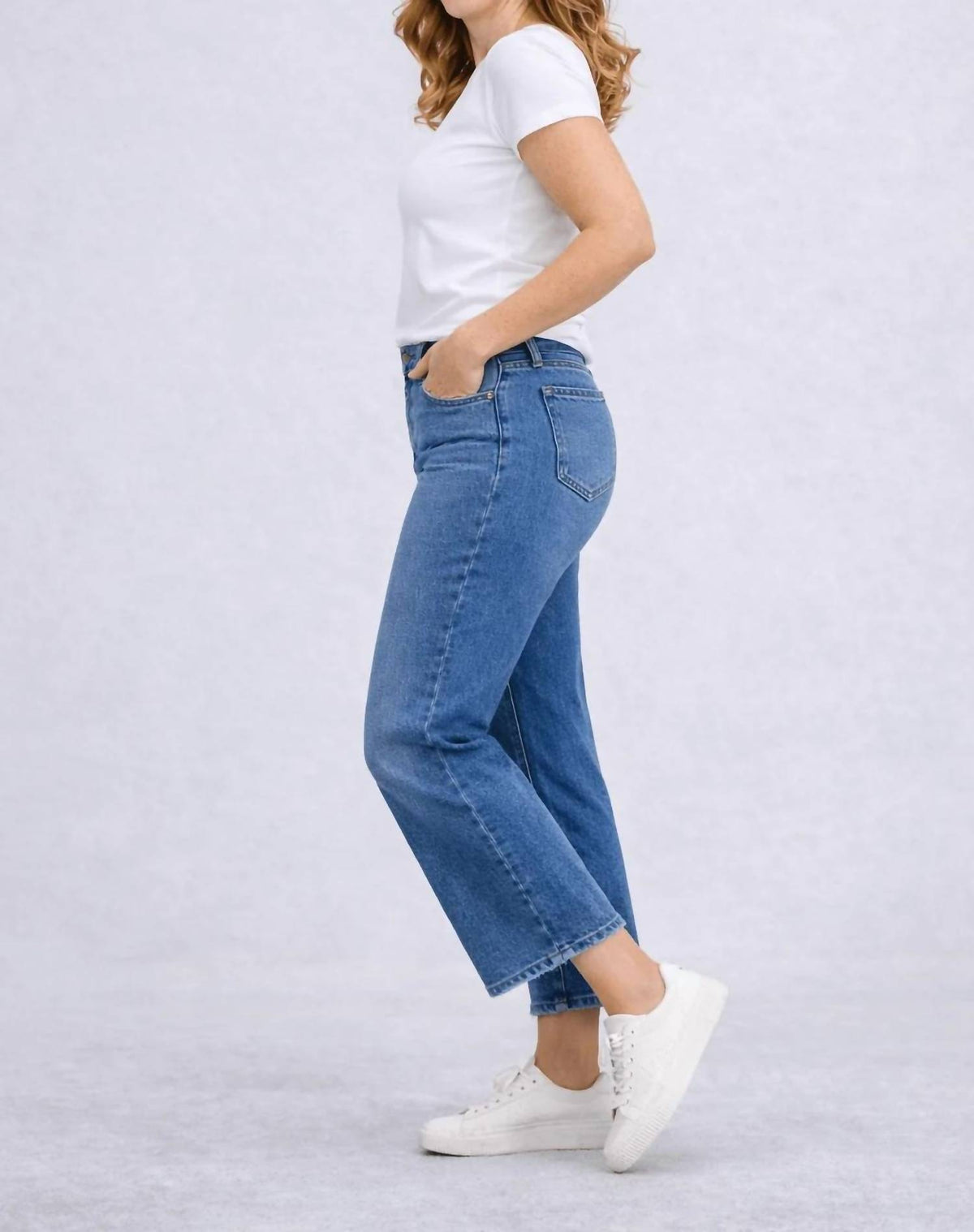 Vervet By Flying Monkey - County Line Crop Jean