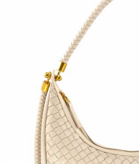 Bc Handbags - Women's Woven Crescent Bag