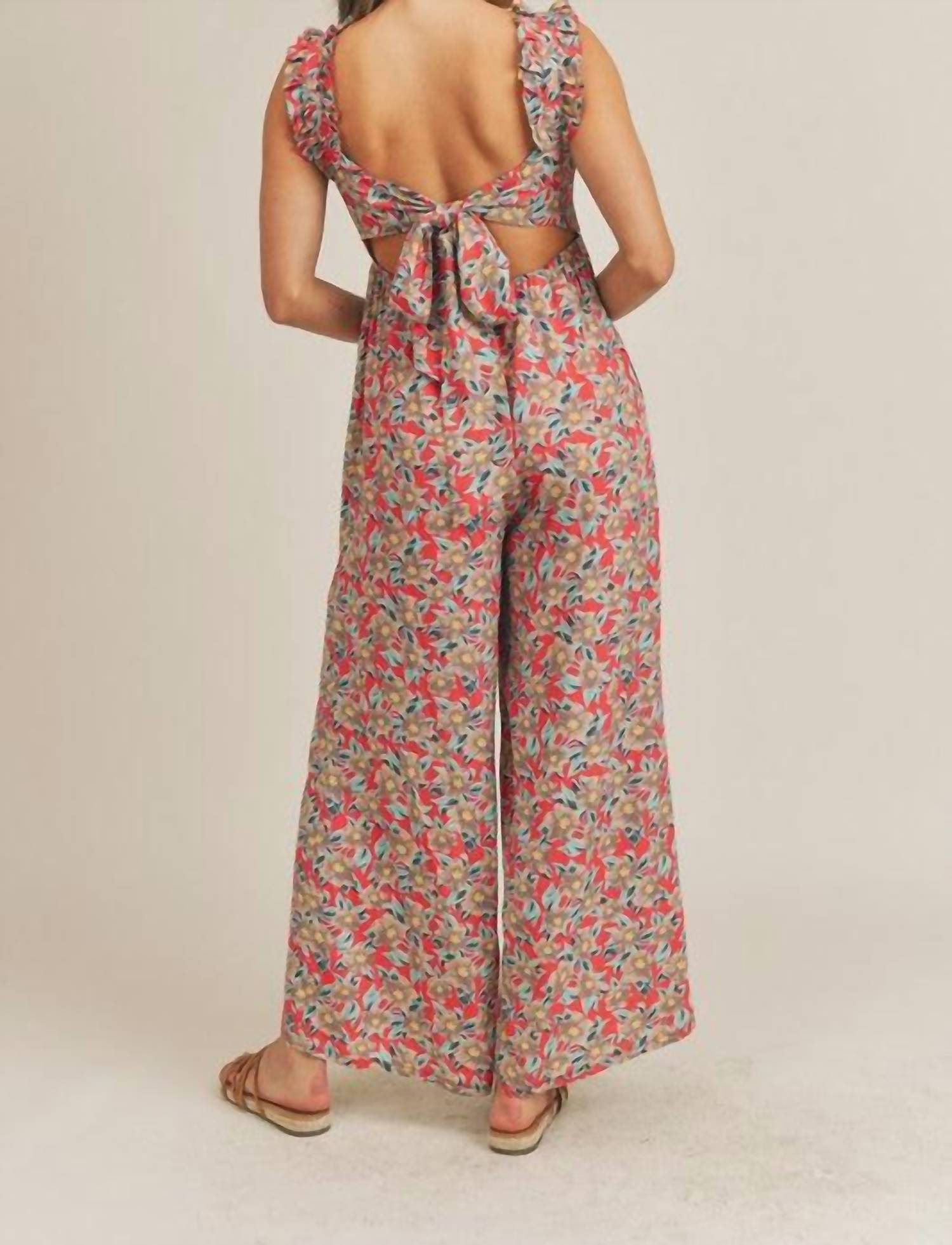 Floral Jumpsuit
